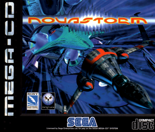 Novastorm (Europe) Sega CD Game Cover